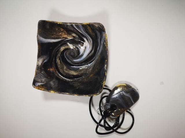Galaxy Bowl & Pendant #29 image 0