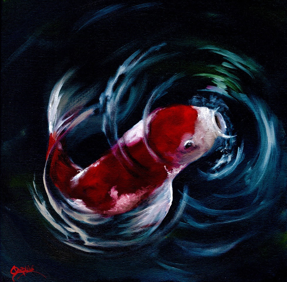 Out of Breath 10x10" image 0