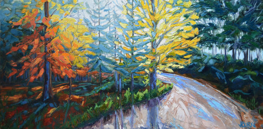 Heading Home-30” x 15” image 0