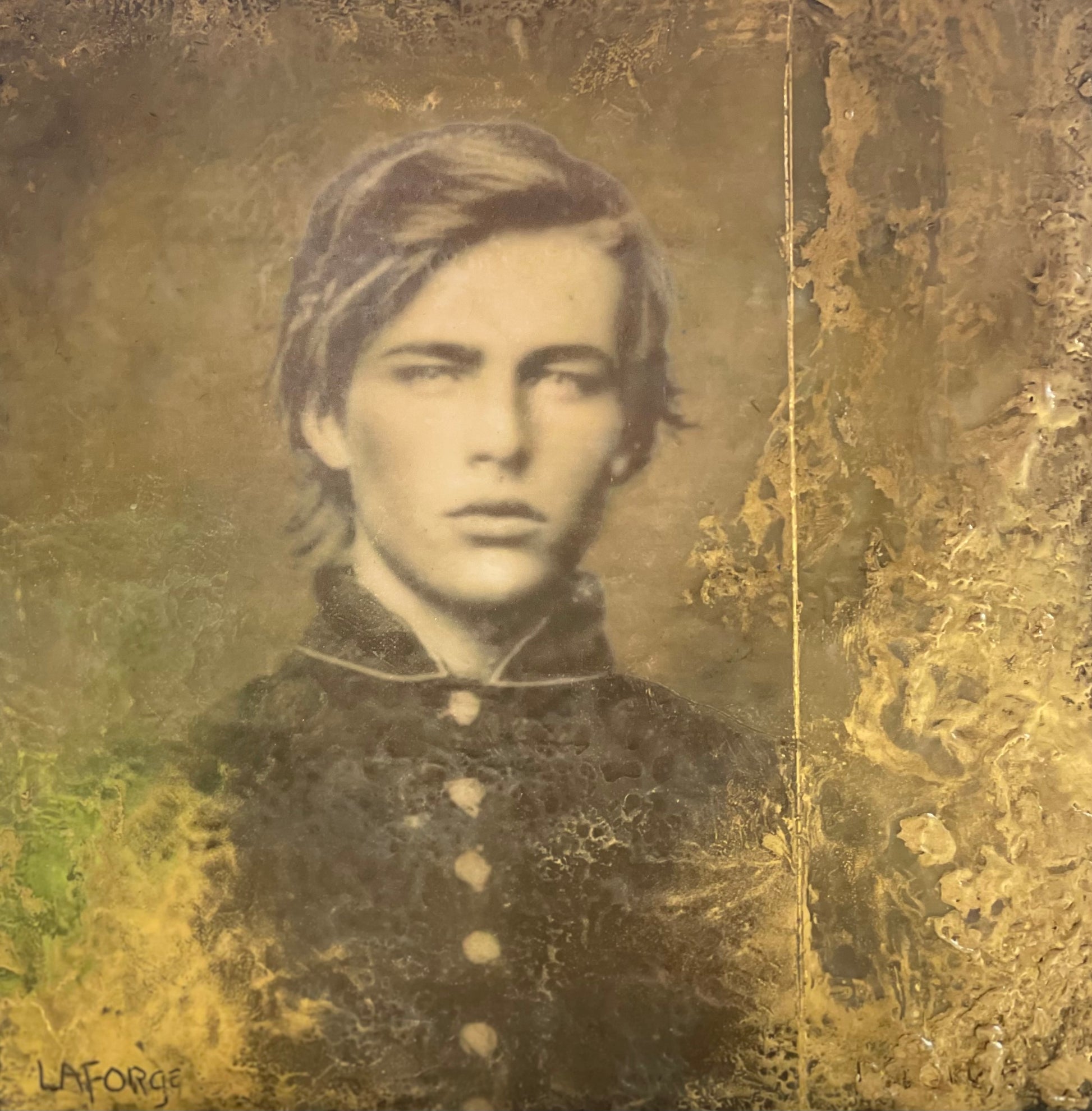 A MOTHER'S SON 1865 12x12" image 0
