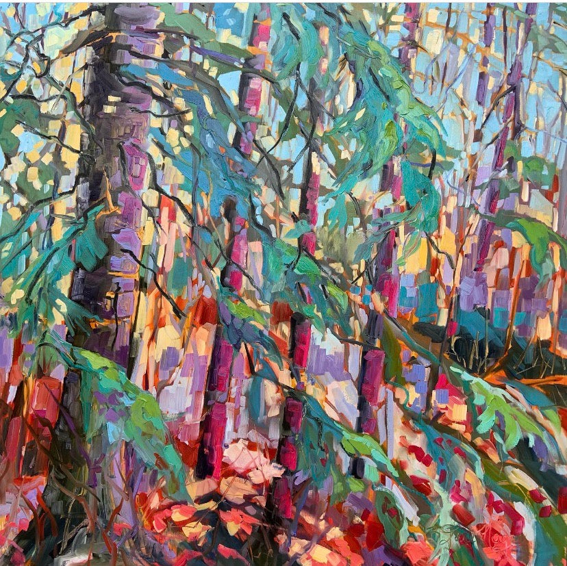 “Silent Breezes” Series 1, 36x36” image 0
