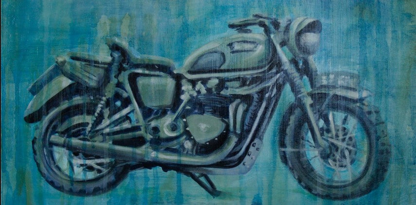 Triumph Scrambler, 16x20" image 0
