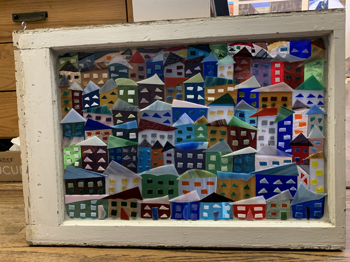 Candy House Window (CHW#3), 28x20" image 0