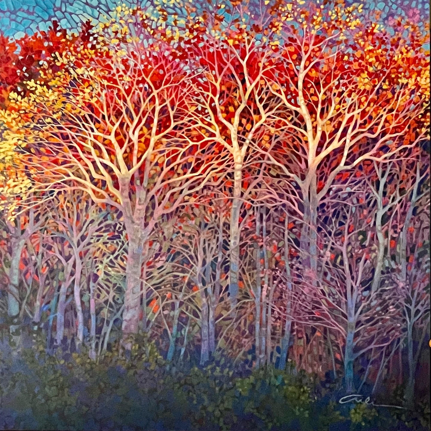 Phantom Forest, 36x36" image 0