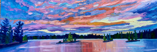Spirit of the North, Col.2, 36x12" image 0