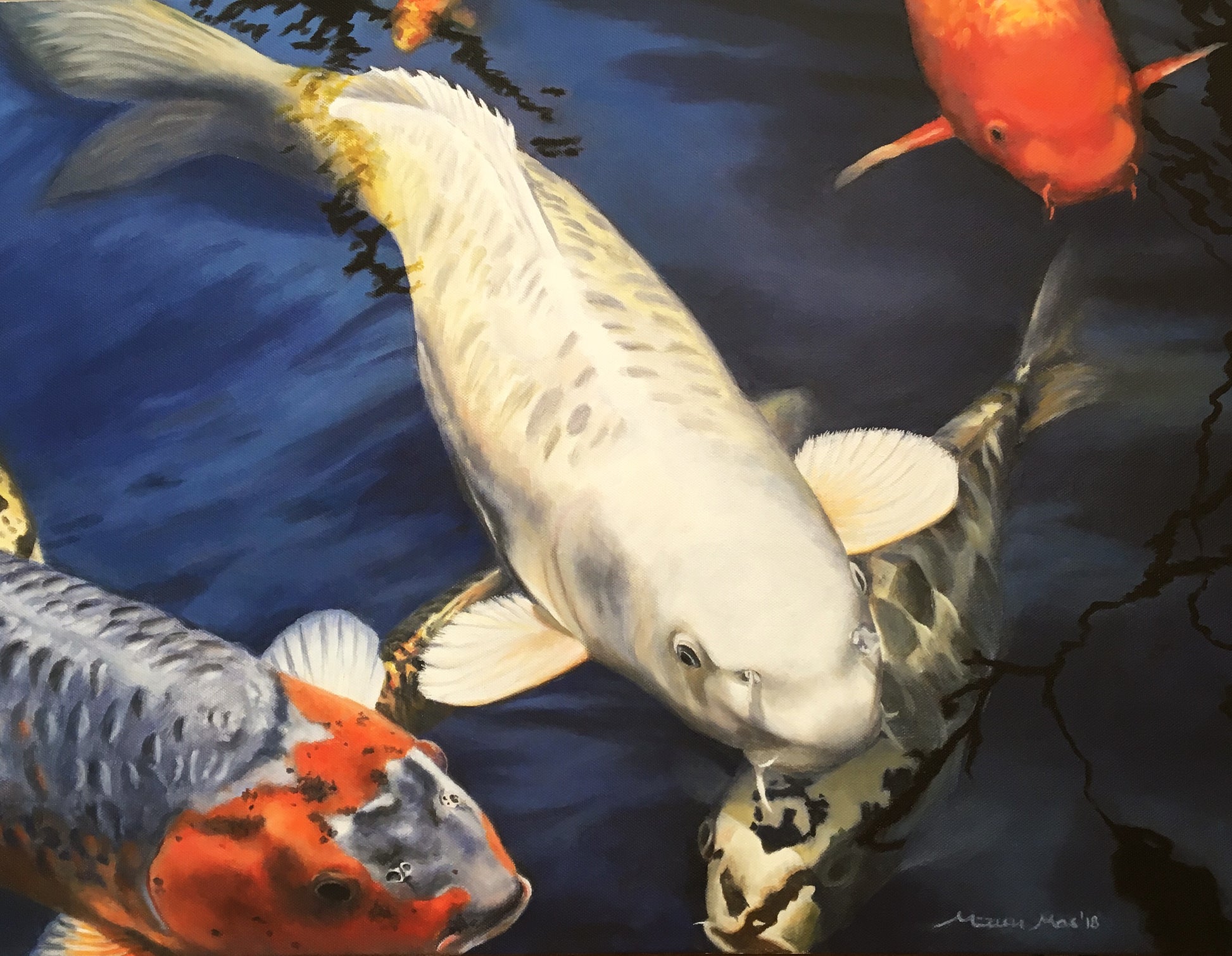 Pond Fish 24H x 18W image 0