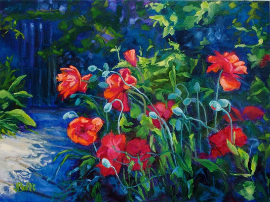 Ste. Anne’s Poppies-29" x 23" image 0