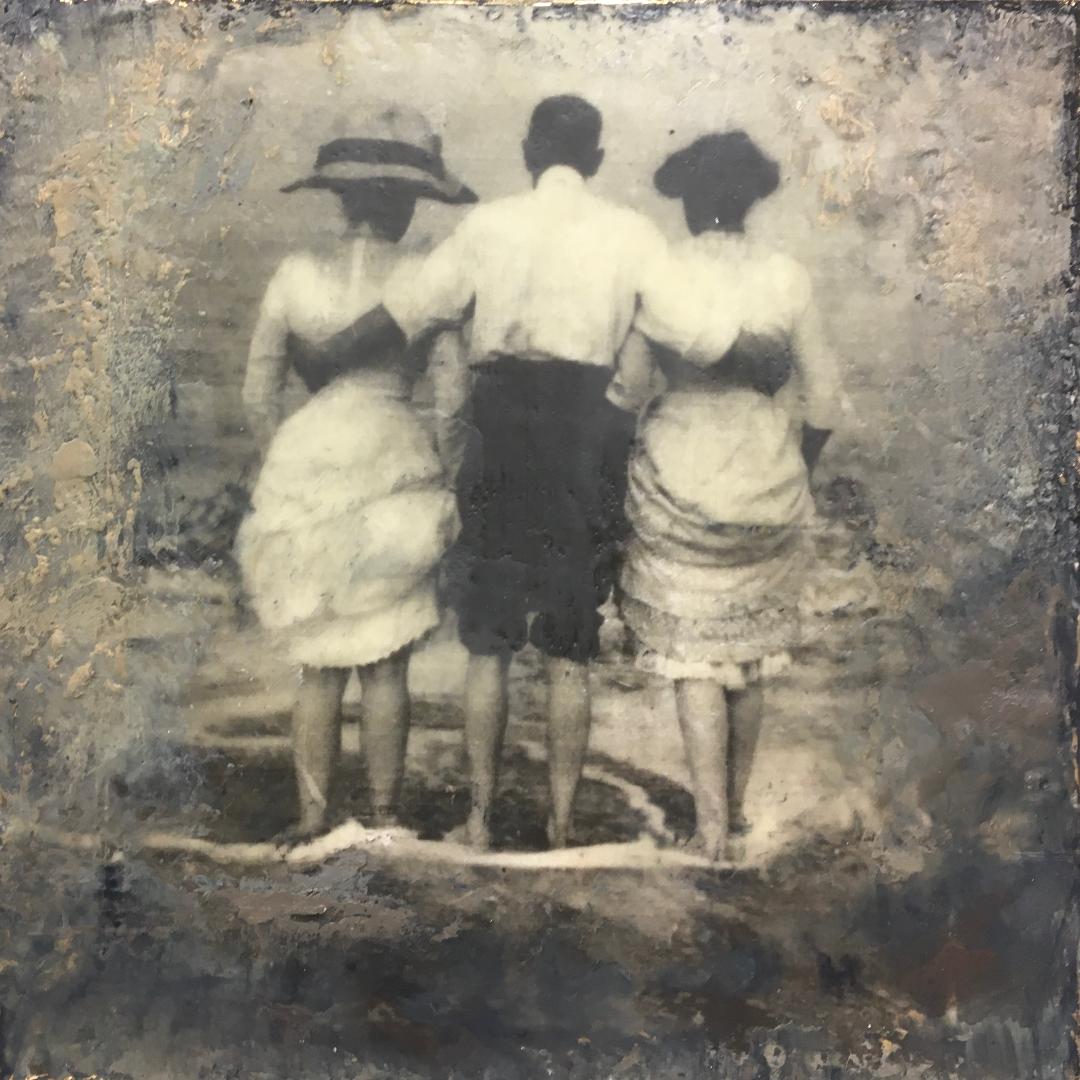 By The Sea By The Beautiful Sea- 12x12” image 0