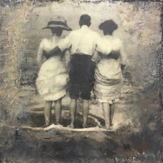 By The Sea By The Beautiful Sea- 12x12” image 0
