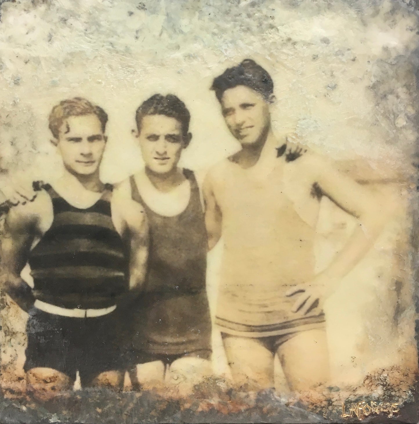Boys of Summer (Vintage), 10x10" image 0