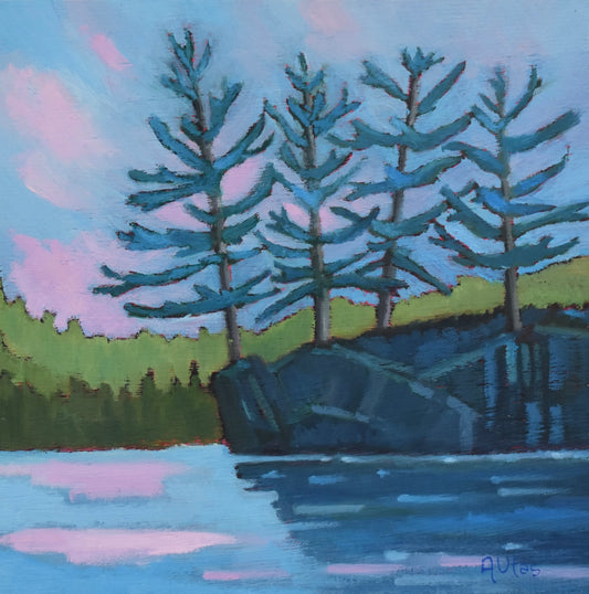 Peaceful Morning 8x8" image 0