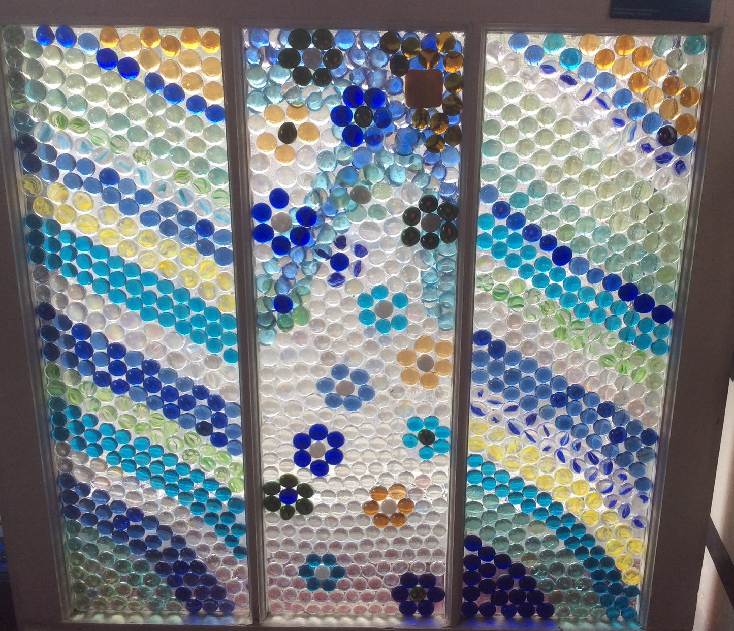 Marble Rainbow- 29.5 x 28" image 0