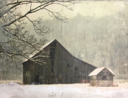This Old Barn #4 16x12" unframed image 0