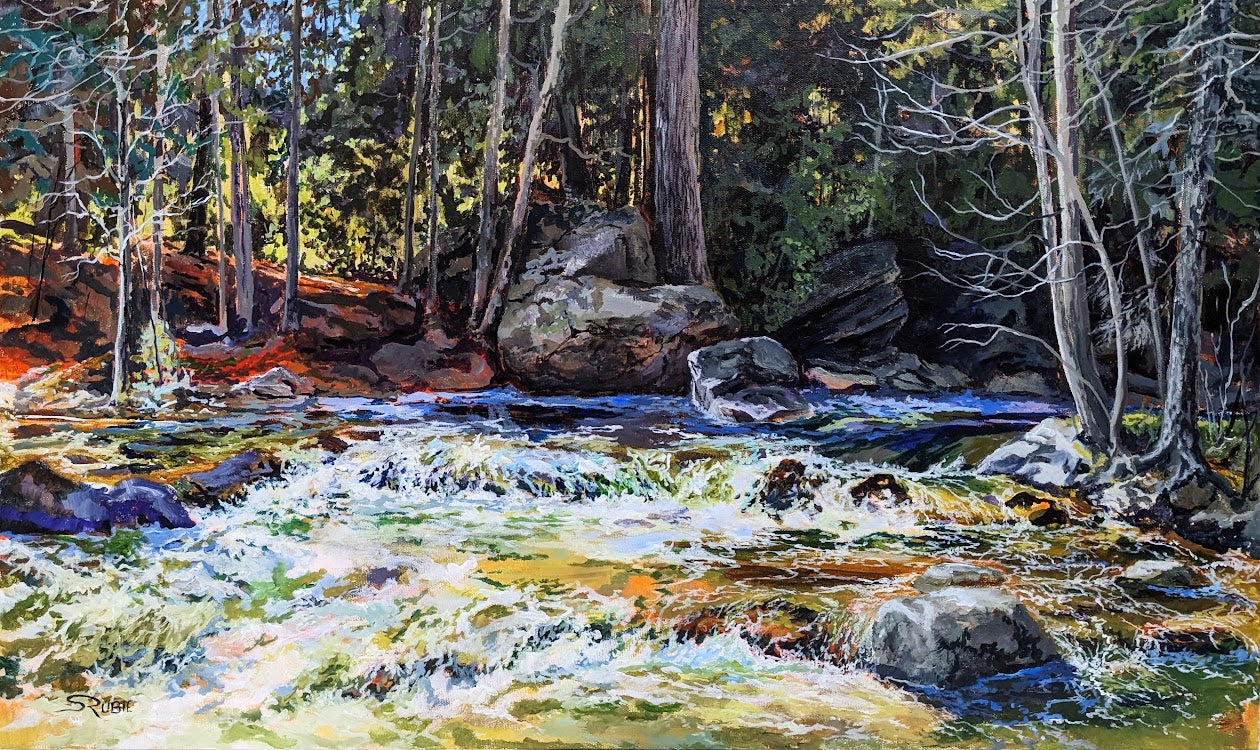 Mississippi Light, Blakeney Rapids 18H x 30W image 0