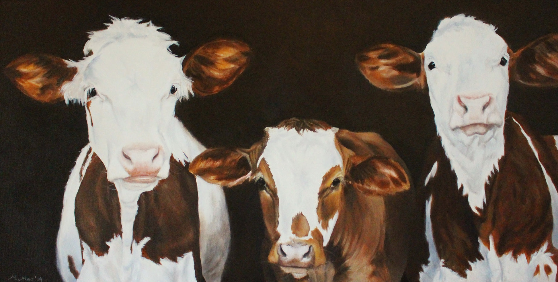 Abbie, Junior and Wilma 15Hx30W image 0