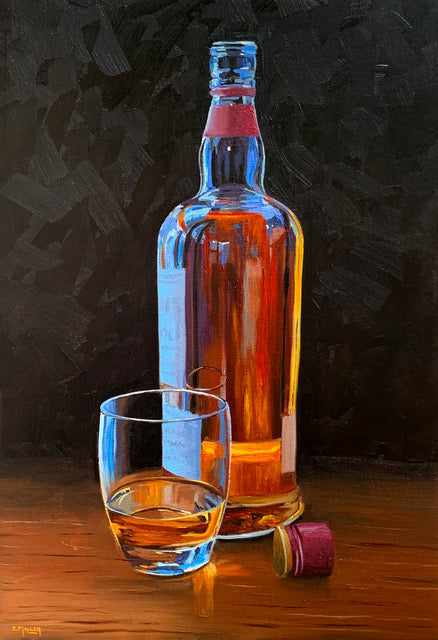 Whisky Night, 18x12" image 0