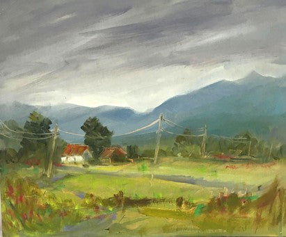 View from Bolton Road, 12” x 10” image 0