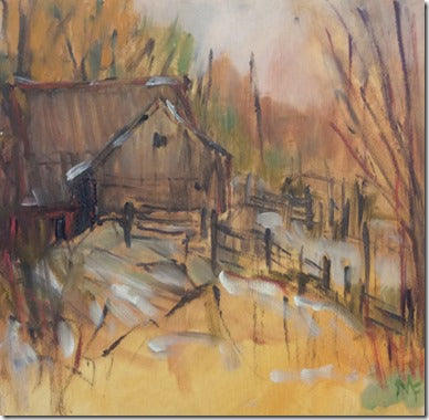 Autumn Gold – Foley Mountain, 9.75x9.75” image 0
