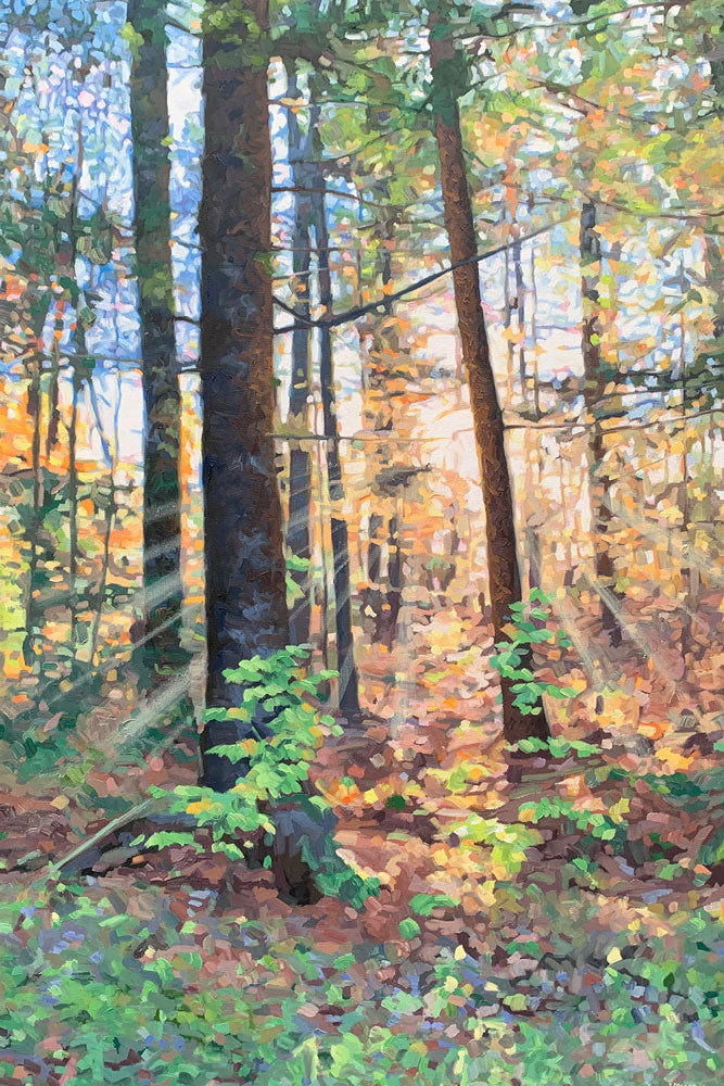 Fierce Abandon 34x20" image 0