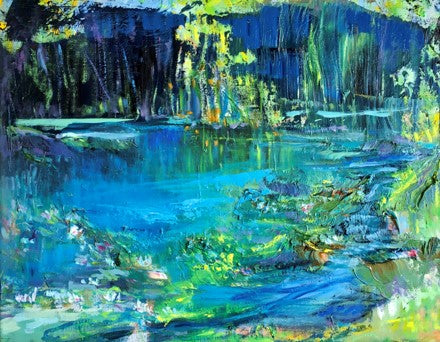 Wetland Reflections , 16x20 image 0
