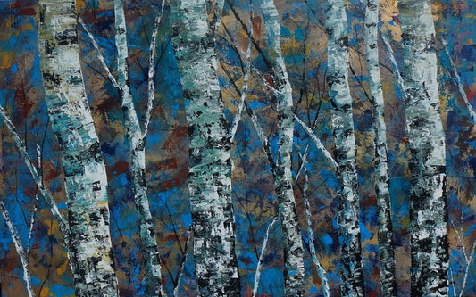 Birch Forest 30H x 48W image 0