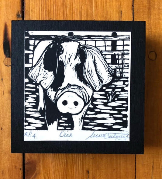 Oink, A.P. #4-5x5" image 0