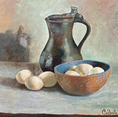 Sunday Morning  18 x 18" image 0