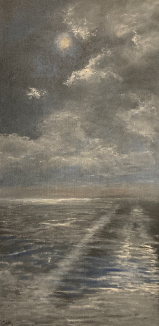 Moonlight on Paradise 36x18 image 0