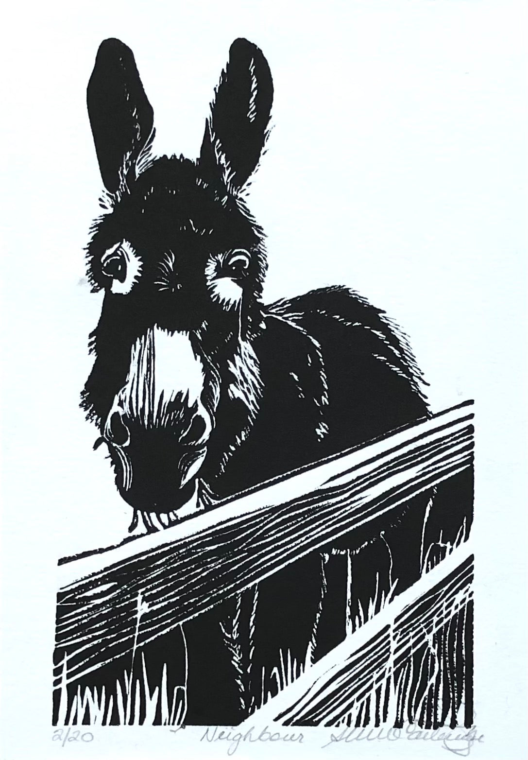 "Neighbour" 7/20, 5x7" image 0
