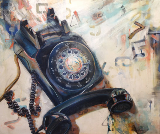 Off The Hook-36" x 30" image 0