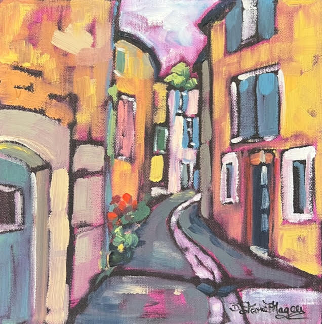 Provence en Plein Air, Petite Series 1, 10x10" image 0