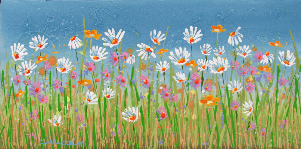Wildflowers 00523, 8X16" image 0