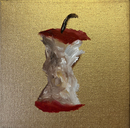 Red Apple Core 6H x 6W image 0