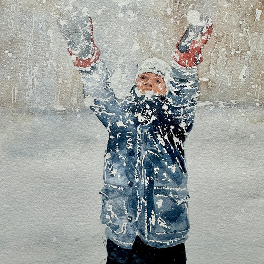 Snow Day  5x5 image 0