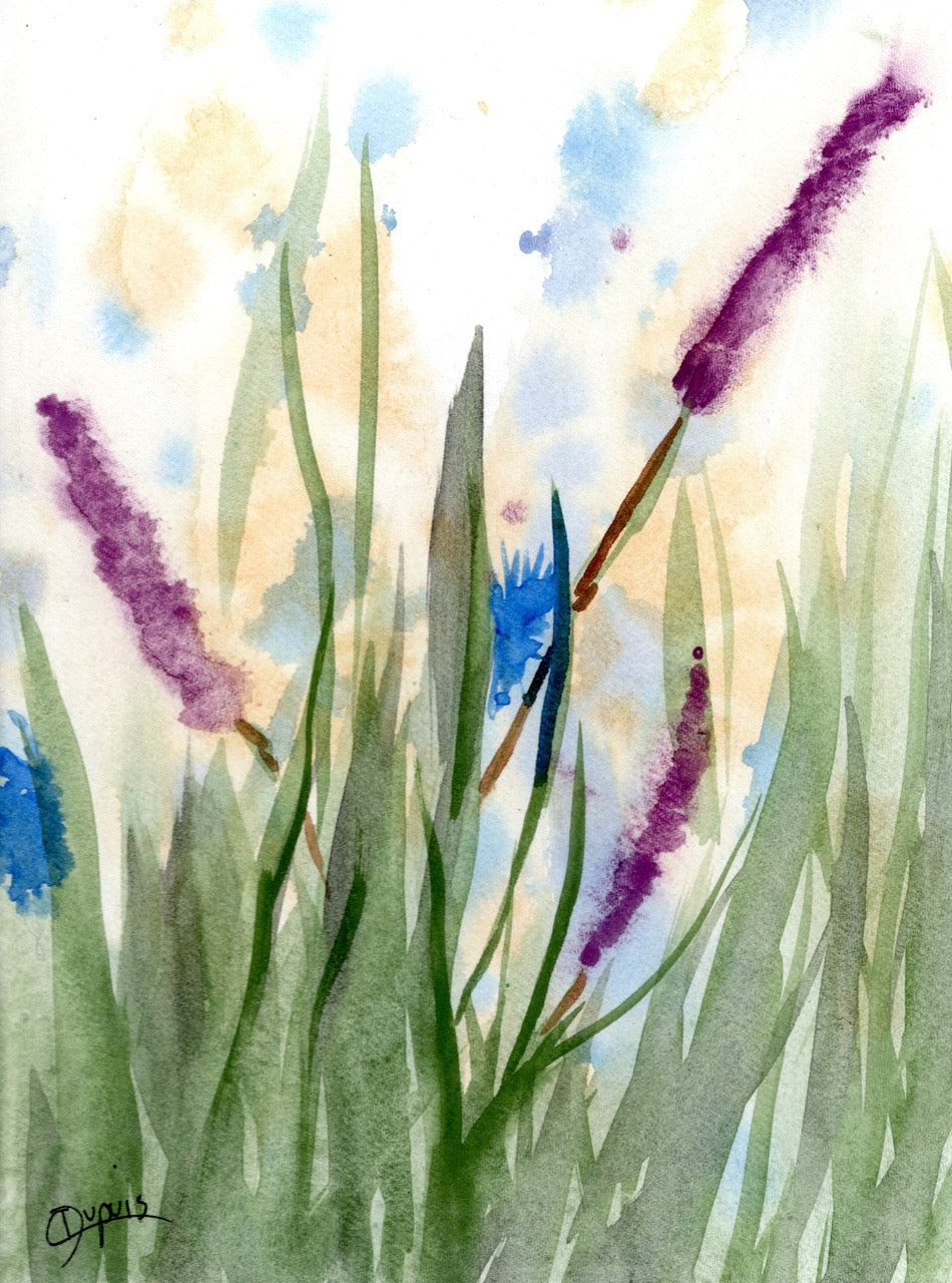 Spring Flowers III 8x6" image 0