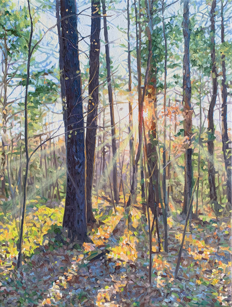 Coming into Leaf 24x18" image 0