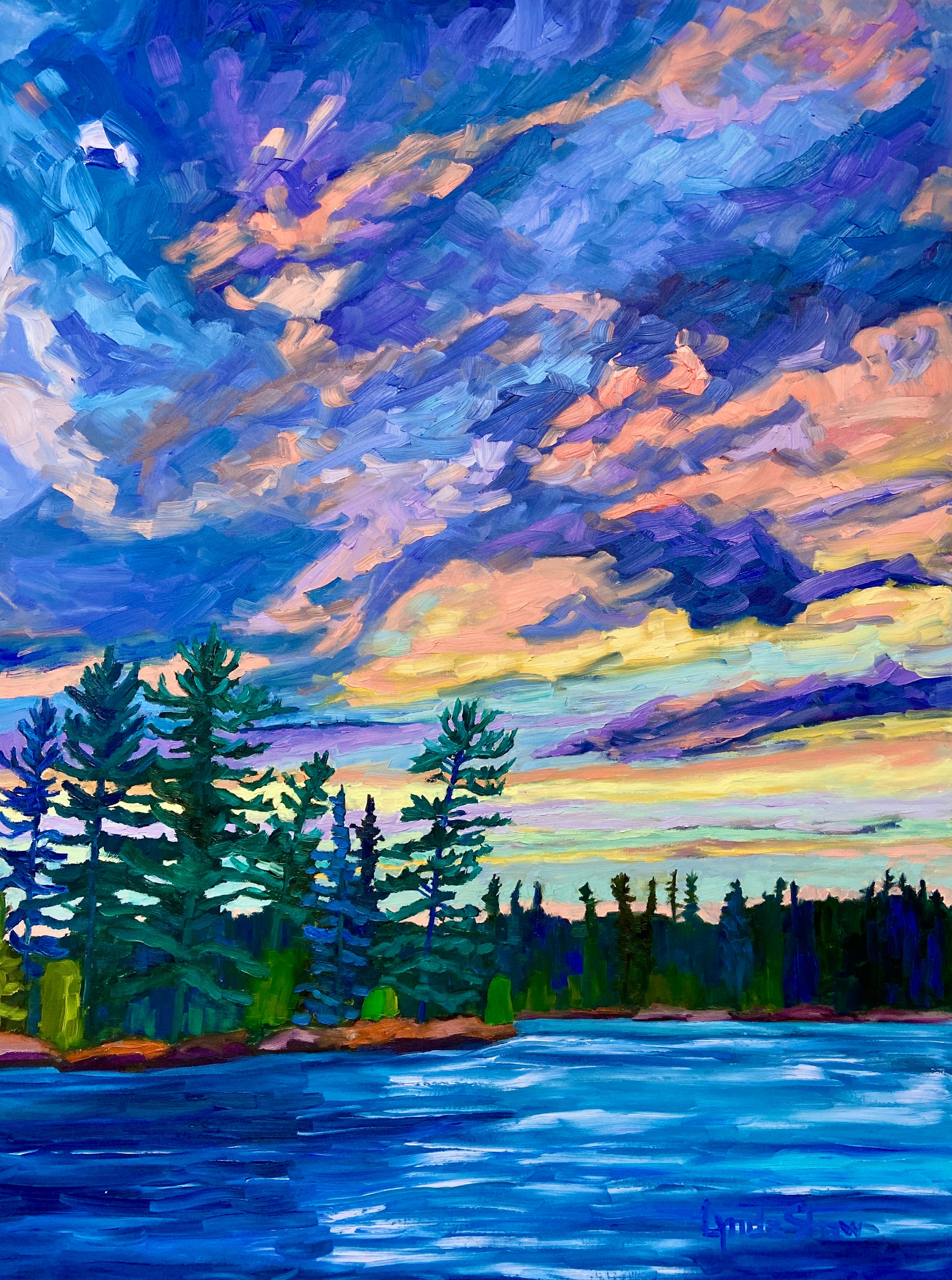 Temagami Cloudscape 30x40" image 0