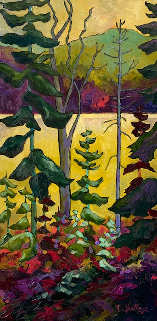 “Lost River and Beyond” Series 3, 48” x 24” image 0