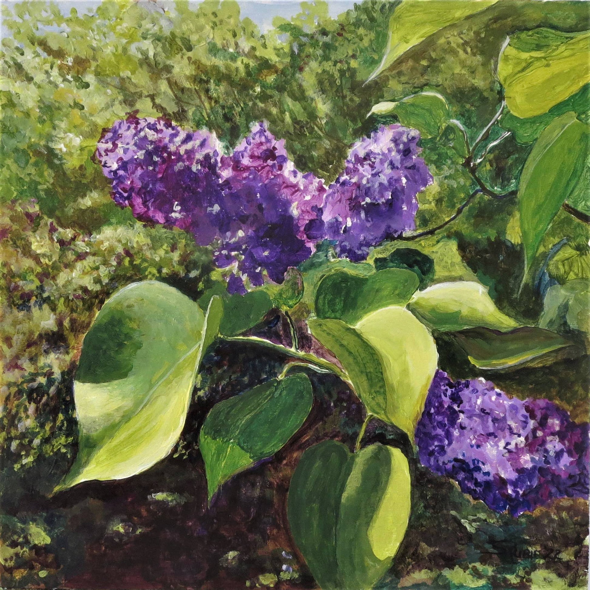 Lilacs Violet 12x12" image 0
