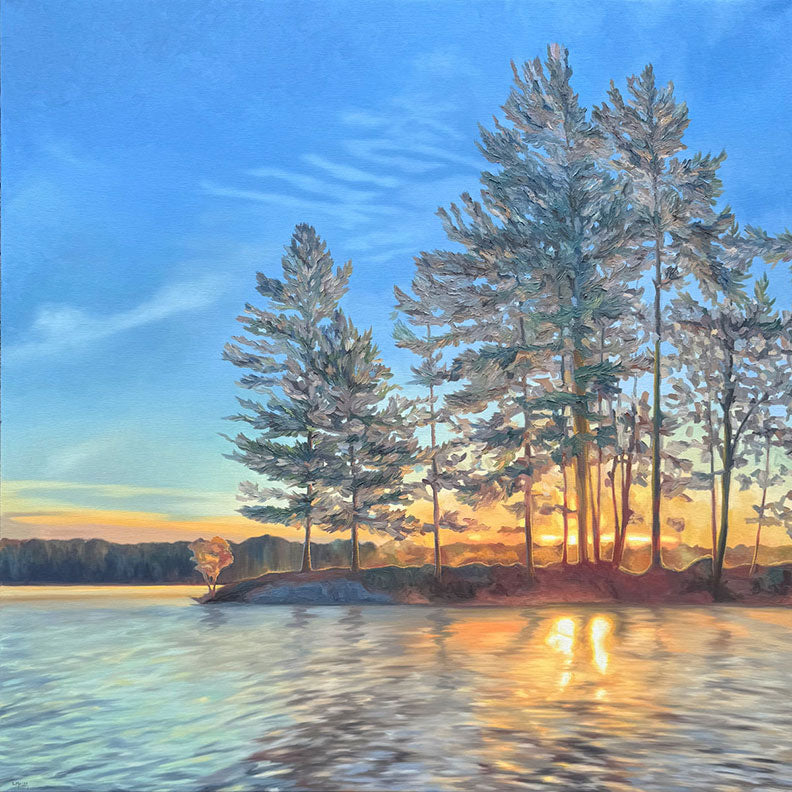 Through the Trees    36x36 image 0