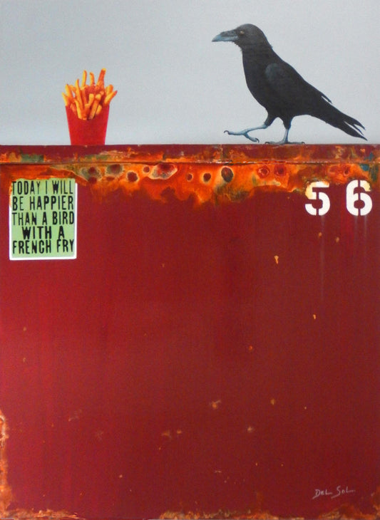 Dumpster Diving CIV: Main Food Group, 30x22" image 0
