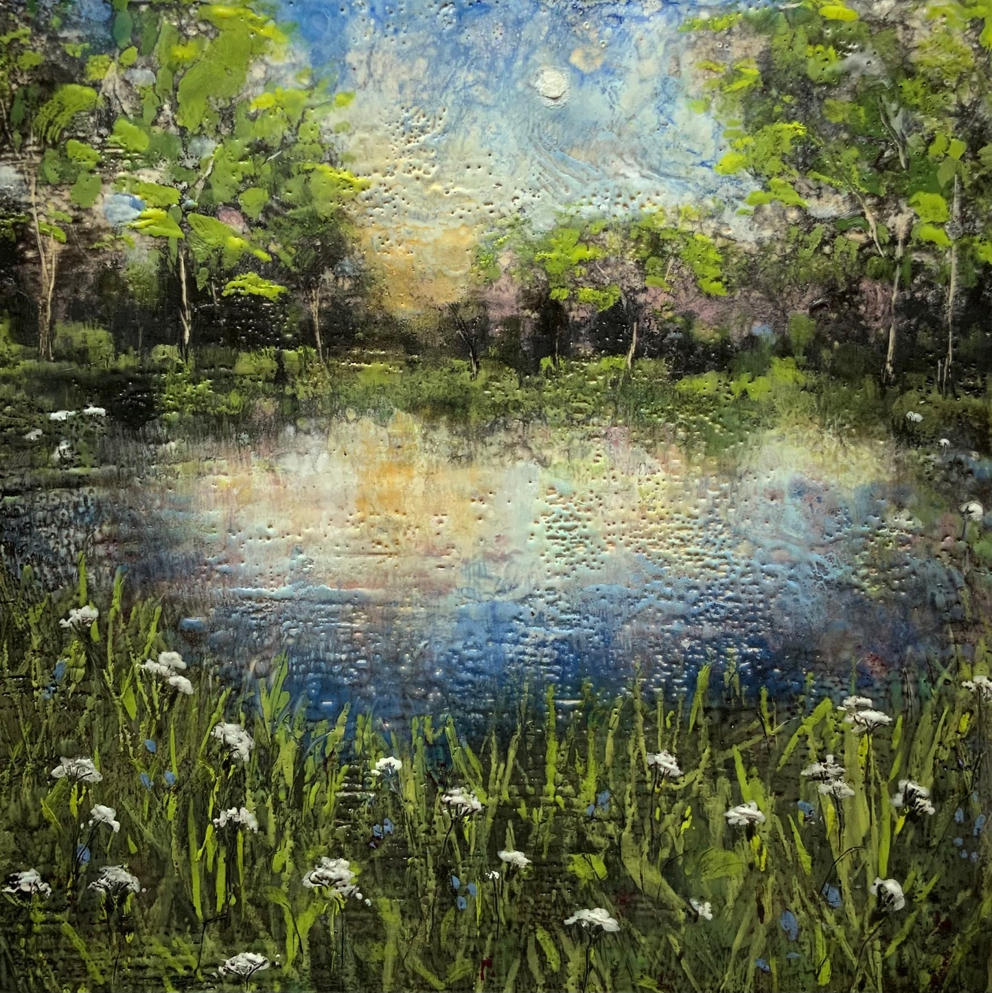 Evening Calls 12x12" image 0