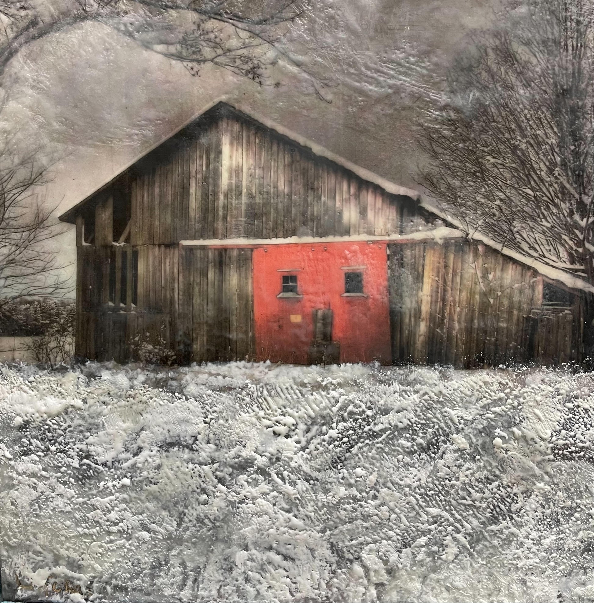 This Old Barn, 12x12" image 0