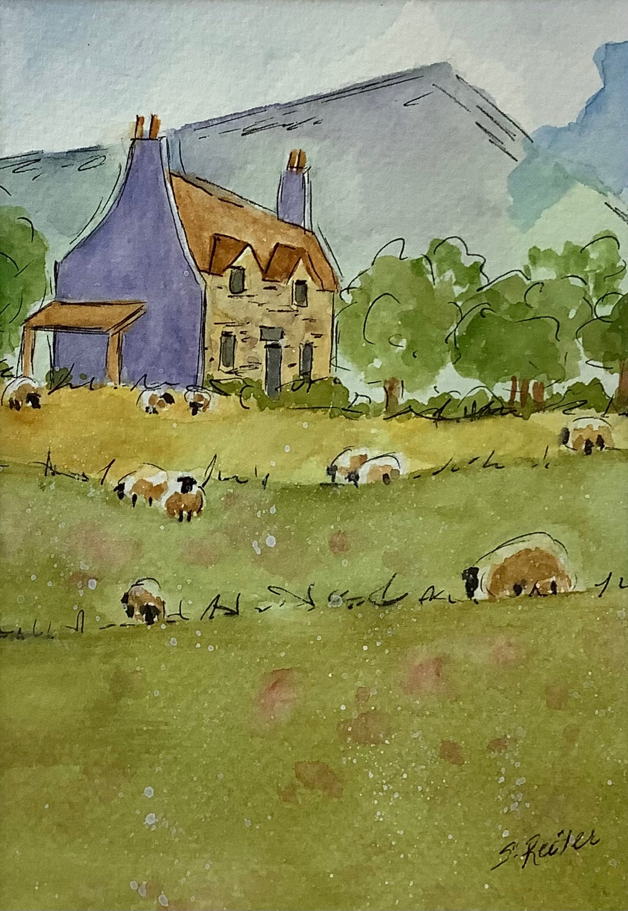 British Meadows 8x10" image 0