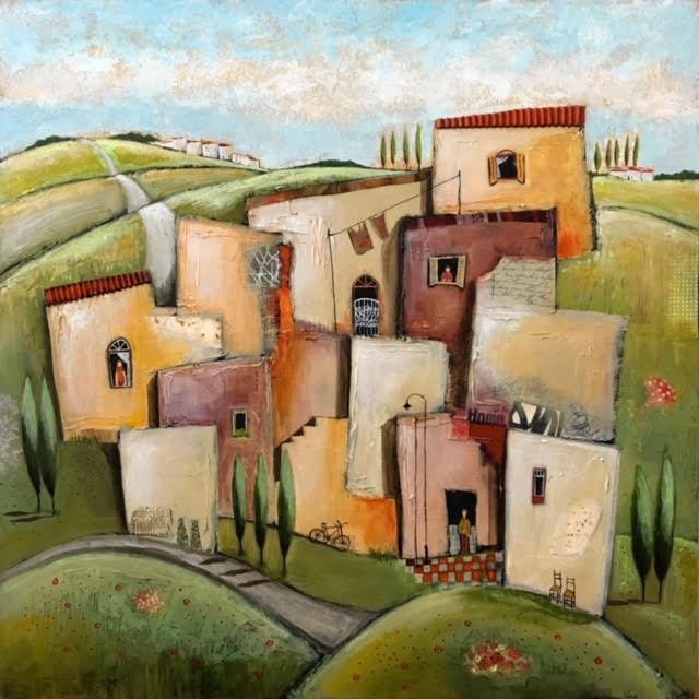 Pueblito Mi Pueblo-30x30” image 0