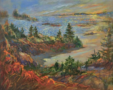 Sunset- Georgian Bay, 24H x 30W image 0