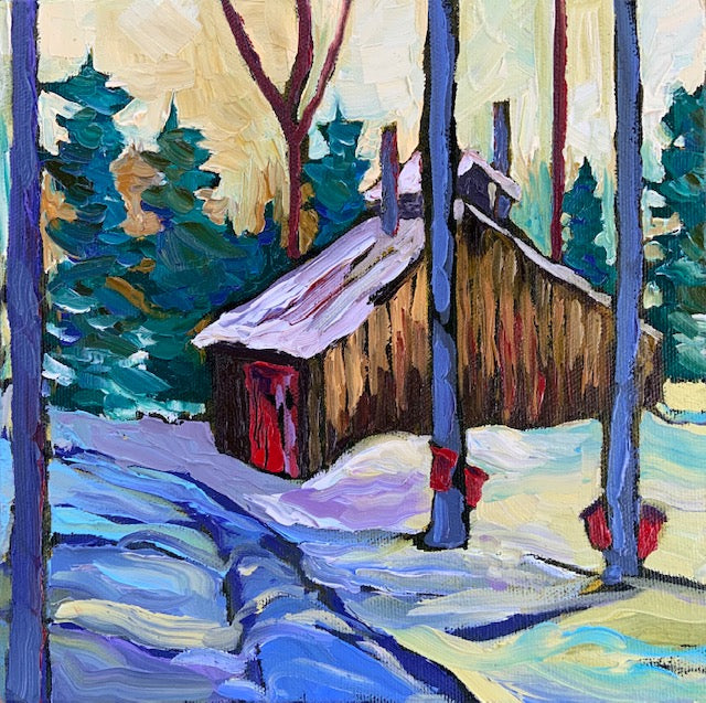 Cabane a Sucre #6 8x8" image 0