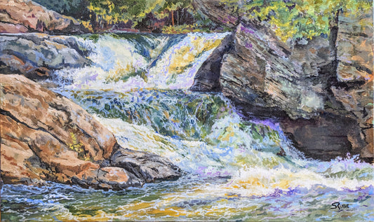 Oxtongue Rapids First Falls 18H x 30W image 0