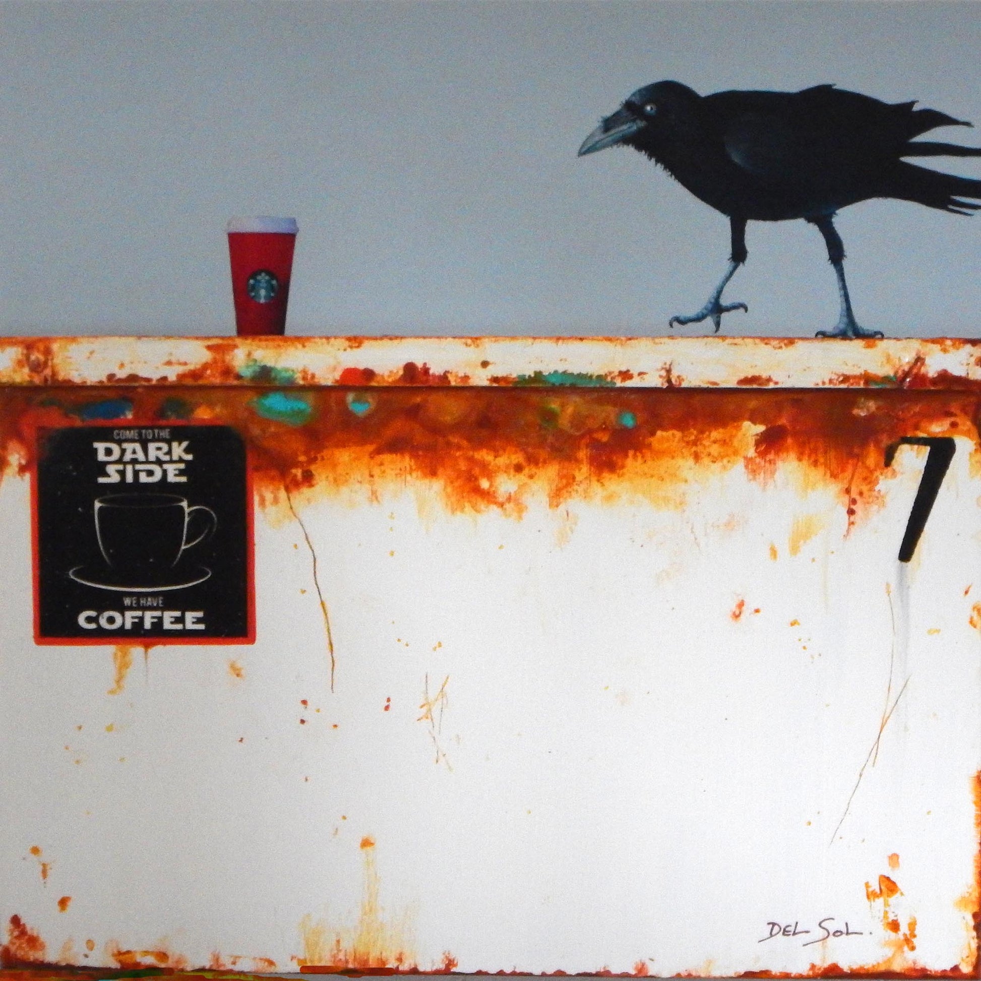 Dumpster Diving CVI: Coffeeholic, 16x16 image 0