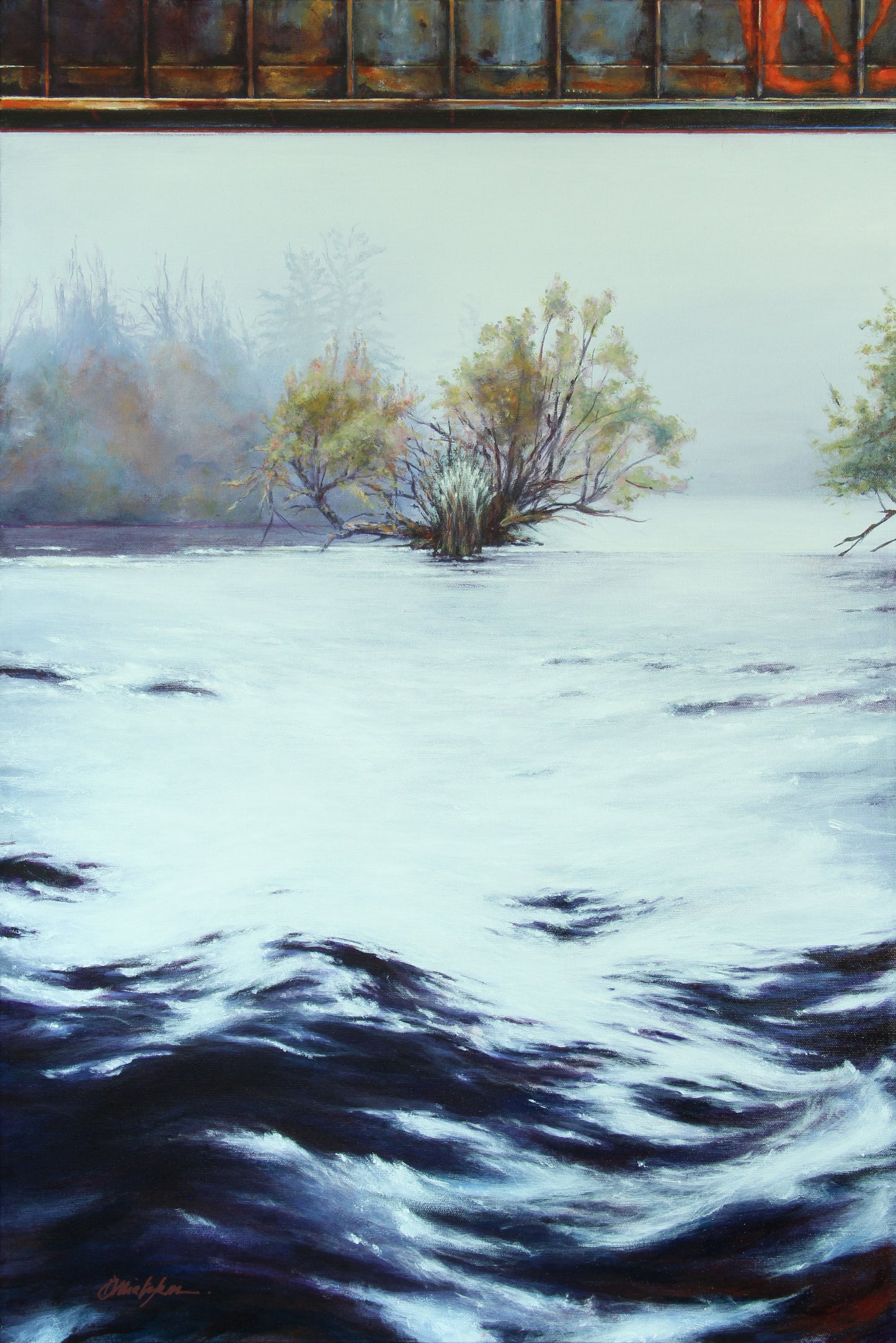 As The River Flows     30H x 20W image 0